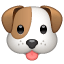 Emoji cachorro U+1F436