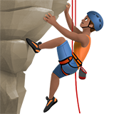 homem escalando: pele morena