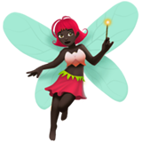 mulher fada: pele escura