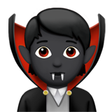 vampiro: pele escura