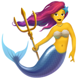 Emoji sereia