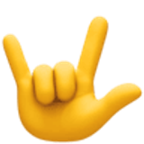 Gesto de "te amo" - Facebook