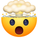 Cabeça explodindo - Facebook