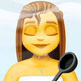 Mulher na sauna - Facebook