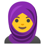 Mulher com véu - Noto Color Emoji
