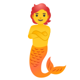 Pessoa sereia - Noto Color Emoji