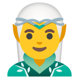 Elfo homem - Noto Color Emoji
