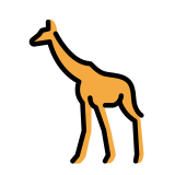 Girafa - OpenMoji