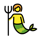 Pessoa sereia - OpenMoji