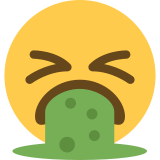 Rosto vomitando - Twitter / X