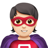 super-herói: pele clara