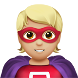 super-herói: pele morena clara