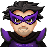 homem supervilão: pele clara