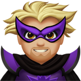 homem supervilão: pele morena clara