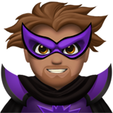 homem supervilão: pele morena