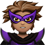 supervilão: pele morena