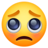 Rosto implorando - Facebook