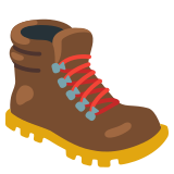 Bota de trekking - Noto Color Emoji
