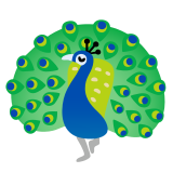 Pavão - Noto Color Emoji