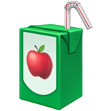 Emoji de caixa de suco