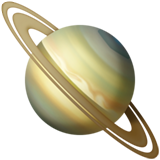 Emoji planeta Saturno