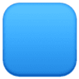 Quadrado azul - Facebook