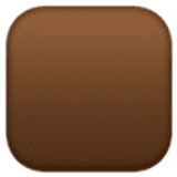Quadrado marrom - Facebook