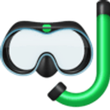 Máscara de mergulho - Facebook