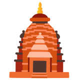 Templo hindu - Noto Color Emoji