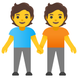 Pessoas de mãos dadas - Noto Color Emoji