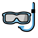 Máscara de mergulho - OpenMoji