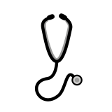 Estetoscópio - OpenMoji