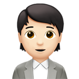 trabalhador de escritório: pele clara