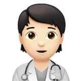 profissional de saúde: pele clara