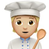 chef de cozinha: pele morena clara