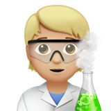 cientista: pele morena clara