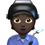 funcionário de fábrica: pele escura