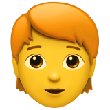 pessoa: cabelo vermelho