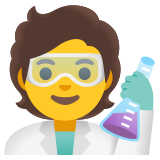 Cientista - Noto Color Emoji