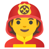Bombeiro - Noto Color Emoji