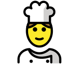 Chef de cozinha - OpenMoji