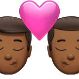 beijo: homem, homem e pele morena escura