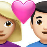 casal apaixonado: mulher, homem, pele morena clara e pele clara