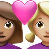 casal apaixonado: mulher, mulher, pele morena e pele morena clara