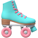 Emoji de patins em linha