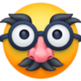 Rosto disfarçado - Facebook