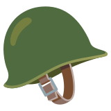 Capacete militar - Noto Color Emoji