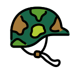 Capacete militar - OpenMoji