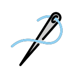 Agulha de costura - OpenMoji