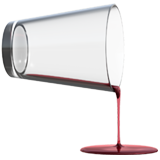 O que é um copo de vidro vazio